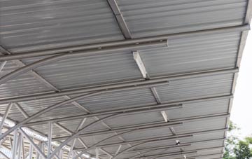 installing Moel Tryfan metal roofing